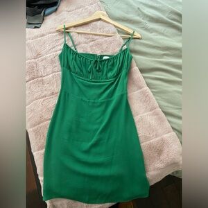 ARITZIA Wilfred green summer dress